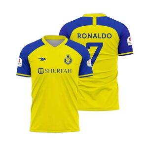 Al Nassr Home Ronaldo Jersey Kit 2022 23 1