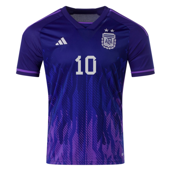 Argentina Away Messi Kit World Cup Jersey 2022 23 1