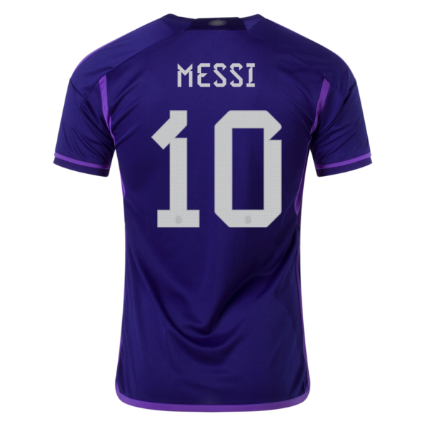 Argentina Away Messi Kit World Cup Jersey 2022 23