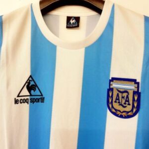 Argentina Home 1986 World Cup Retro Jersey 1
