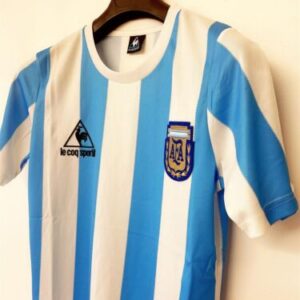 Argentina Home 1986 World Cup Retro Jersey 2