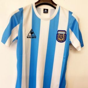 Argentina Home 1986 World Cup Retro Jersey