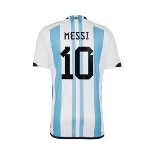 Argentina Home 3 star Messi Kit World Cup Jersey 2022 23 1