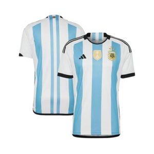Argentina Home 3 star World Cup Jersey Kit 2022 23