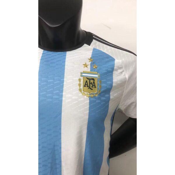 Argentina Home 3 star World Cup Jersey Kit 2022 23 Player Version – Customizable 2