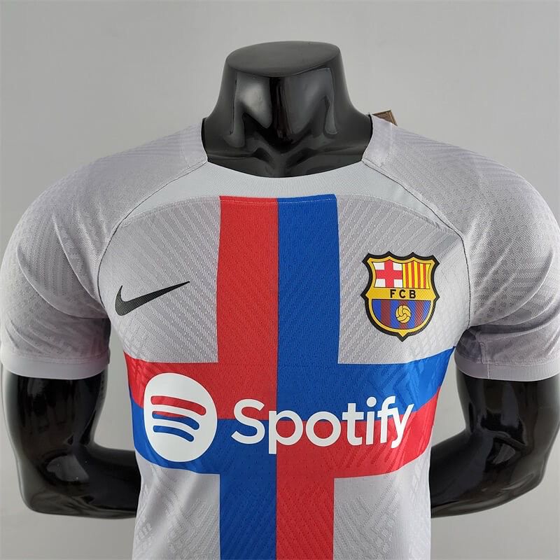 Barcelona Third Jersey Kit Player Version 2022-23 - Customizable ...