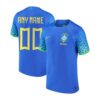 Brazil Away World Cup Jersey Kit 2022 23 Customizable