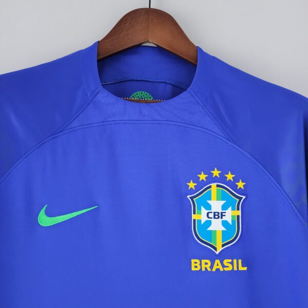 Brazil Away World Cup Jersey Kit 2022 23 Customizable 2