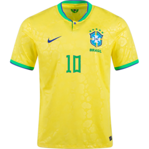 Brazil Home Neymar JR Kit World Cup Jersey 2022 23 1