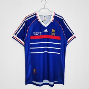France Home 1998 Retro Jersey