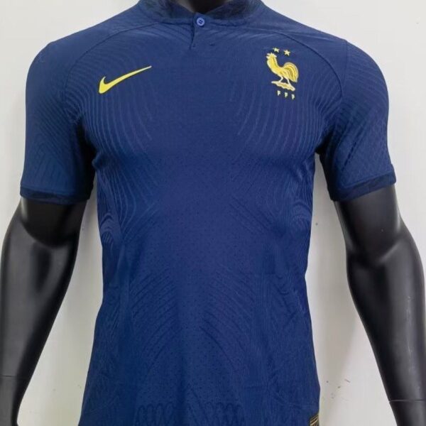 France Home World Cup Jersey Kit 2022 23 Player Version – Customizable