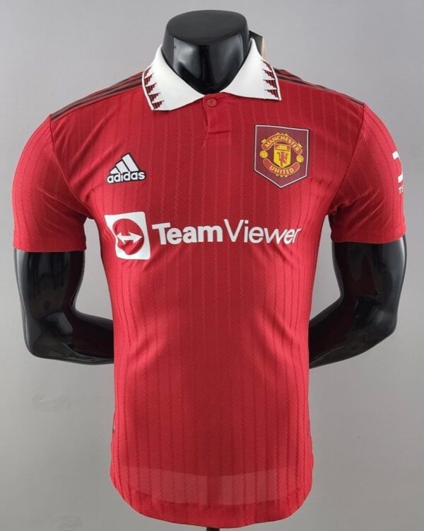 Manchester United Home Jersey Kit 2022 23 Player Version Customizable