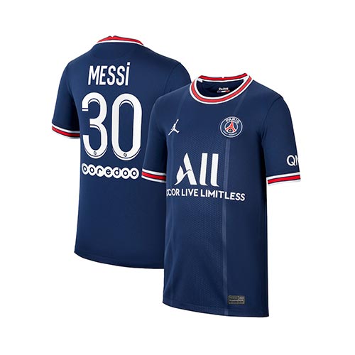 PSG Home Messi Jersey Kit 2021-22 - Jersey Kit