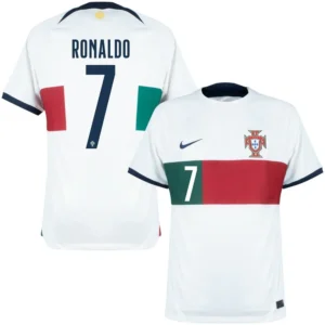 Portugal Away Ronaldo Kit World Cup Jersey 2022 23