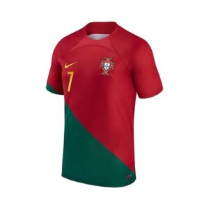 Portugal Home Ronaldo Kit World Cup Jersey 2022 23 1