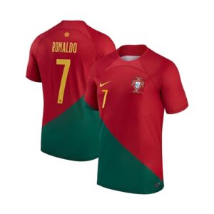 Portugal Home Ronaldo Kit World Cup Jersey 2022 23