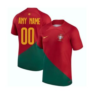 Portugal Home World Cup Jersey Kit 2022 23 Customizable 1