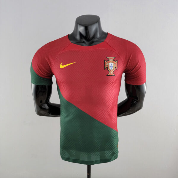 Portugal Home World Cup Jersey Kit 2022 23 Player Version – Customizable