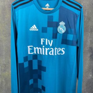 Real Madrid Third 2017 18 Full Sleeve Retro Jersey 1