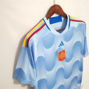 Spain Away World Cup Jersey Kit 2022 23 Customizable 2