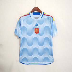 Spain Away World Cup Jersey Kit 2022 23 Customizable