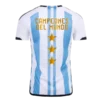 Argentina Home 3 star Campeones Del Mundo World Cup Jersey Kit 2022 23