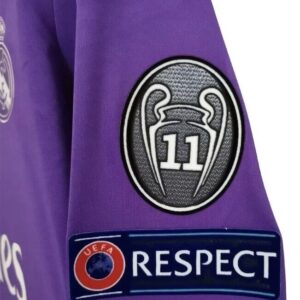 Real Madrid Away Ronaldo 2016 17 Full Sleeve Retro Jersey 3