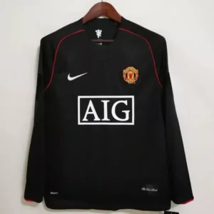 Manchester United Away 2008 Back