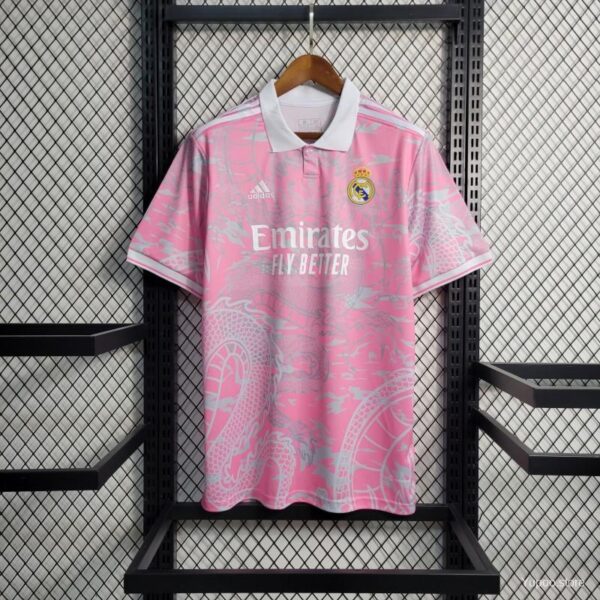 Real Madrid Pink Dragon Edition Jersey 23 24 1