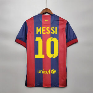 FC Barcelona Home Messi 2014 15 Jersey 1