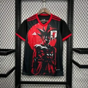 Japan Black and Red Goku Special Edition Jersey 1