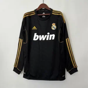 Real Madrid Away 2011 12 Retro Jersey Full Sleeves 1