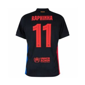 FC Barcelona Away Raphinha Jersey 2024 25 2