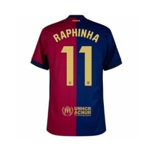 FC Barcelona Home Raphinha Jersey 2024 25 2